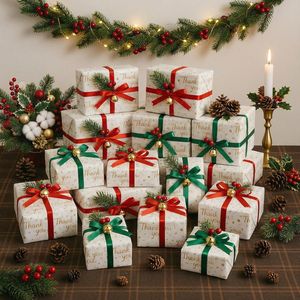 Carta Velina Oro e Bianca da 100 Fogli, 20x14 Pollici, Carta da Regalo con Scritta 'Grazie' per Decorazioni Feste di Compleanno - Product Image 1