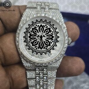 Charm Jewells Luxury Stainless Steel <b>Watch</b> Round Analog Quartz Sapphire Crystal Unisex Fashion Bracelet 38mm - Product Image 1