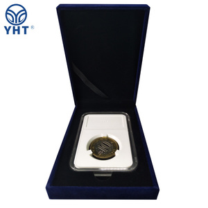 Boîte Cadeau Personnalisée pour Pièce Commémorative, Présentoir Simple en Papier Premium pour Pièce Unique, Idéal pour Collection Numismatique - Product Image 1