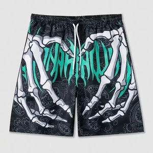 Shorts de MMA con impresión personalizada, shorts de boxeo, shorts de grappling MMA, shorts de lucha de manga corta - Product Image 3