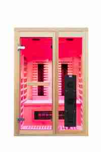 Sauna Infrarroja WJ-F1 ODM OEM con Panel de Control Wifi y Panel de Terapia de Luz Roja - Product Image 3