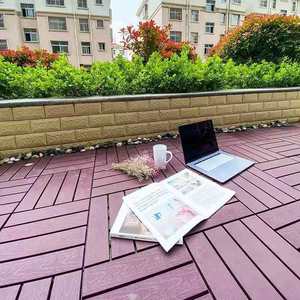 Dalles de terrasse en plastique emboîtables DIY pour l'extérieur - Product Image 6