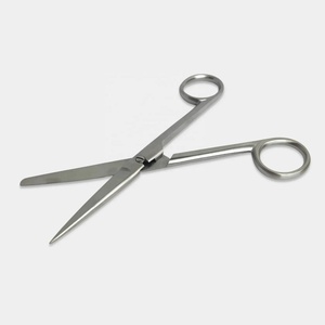 กรรไกรสเตนเลสแบบตรงที่สามารถถอดออกได้สำหรับมืออาชีพขนาด14.5ซม. - Product Image 5