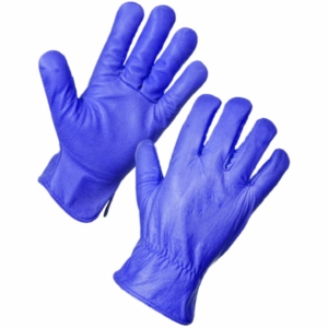 Gants de conduite robustes en cuir de mouton, confortables, réfléchissants, pour la sécurité, le jardinage, le travail industriel et usage général - Product Image 5