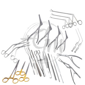 Instrumentos Ergonómicos de Cirugía Plástica, Juego de Equipo Quirúrgico Profesional de Acero Inoxidable para Procedimientos Médicos Cosméticos - Product Image 2