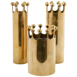 Florero de hierro costero de alta calidad, florero más vendido para boda o decoración del hogar para mesa o piso, uso por Azora Industries - Product Image 3