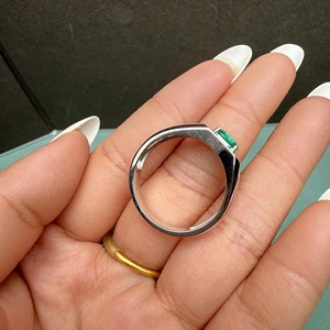 Wholesale Rainbow Crystal <b>Rings</b> for Women Colorful Stone Fashion Jewelry <b>Adjustable</b> Party and Gift Accessories Diamond Jewelry - Product Image 5