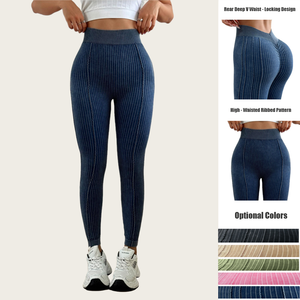 Leggings de Yoga Personalizados con Logotipo, Cintura Alta, Secado Rápido, para Hombre y Mujer, Ropa Deportiva para Gimnasio y Fitness - Product Image 5