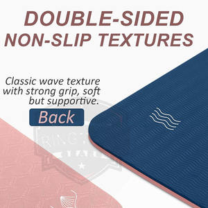 Tapete de Yoga de PVC Impreso Personalizado de Alta Calidad, Ligero, Duradero y Antideslizante para Ejercicios en Casa o Gimnasio - Product Image 2