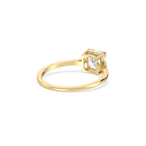 แหวนแต่งงาน REYES GRA รับรองแท้ เงินแท้ 925 ประดับเพชรโมอิสซาไนต์ทรง Asscher หนัก 1.12 กะรัต ราคาขายส่ง - Product Image 5
