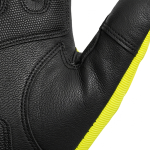 Durable Synthetic Leather Mechanic Work <b>Gloves</b> Shockproof TPR Knuckle Protective Automotive Assembly Anti-Slip General Purpose - Product Image 5