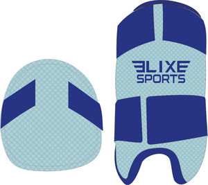 สนับแข้งสีแดง ELIXE SPORTS สำหรับผู้ใหญ่ ใช้สำหรับกีฬาเบสบอล ป้องกันการบาดเจ็บทุกฤดูกาล พิมพ์ลายแบบ Sublimation Transfer วัสดุตาข่าย - Product Image 2