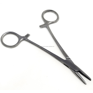 Reusable Stainless Steel Mayo Hegar Needle Holder 5.5 Inch Serrated Surgical Dental Instrument <b>Set</b> Class I CE ISO Certified OEM - Product Image 2