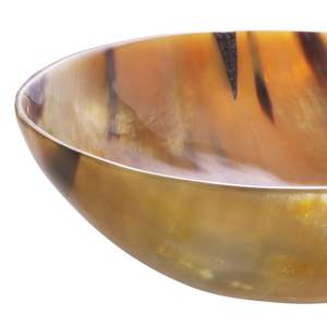 Bol en corne portable de style animal, artisanal de haute qualité, écologique et chic, élément décoratif pour la maison, la salle à manger ou la cuisine - Product Image 6