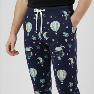 กางเกงวอร์มพิมพ์ลายคุณภาพสูงสำหรับผู้ชาย สวมใส่สบายมีสไตล์ เหมาะสำหรับกิจกรรมกลางแจ้ง - Product Image 3