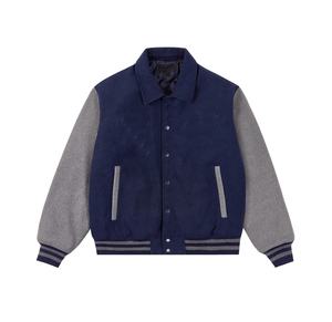 Chaqueta Varsity de Lana para Hombre, Elegante y de Alta Calidad, con Cuello Alto y Manga Larga, para un Estilo Inmejorable - Product Image 1