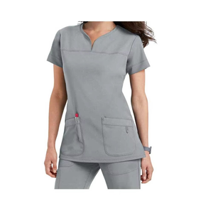 Nouvelle Collection : Combinaison d'uniformes médicaux sans manches avec col zippé, pour infirmières, blocs opératoires, hôpitaux et spas - Tenue professionnelle une pièce - Product Image 5