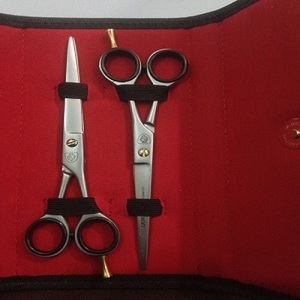 7" <b>Barber</b> Scissors <b>Set</b> Japan Steel Hair Cutting Thinning Texturizing Kit with Leather Case Professional Stylist Salon Home - Product Image 3
