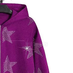 Venta Directa de Fábrica: Sudaderas con Cremallera y Pedrería para Hombre, Novedad Invierno 2026, 100% Algodón, Secado Rápido, Transpirables, para Uso en Exteriores - Product Image 3