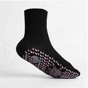 Crew <b>Socks</b> Solid Black Knitted Breathable Regular Fit for Adults Daily Casual Wear - Product Image 5