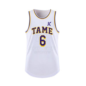 Camiseta de Baloncesto Personalizada para Equipo, Transpirable, Ligera, sin Mangas, de Secado Rápido, 100% Poliéster, Cómoda para Jugadores - Product Image 2