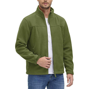 <b>Men's</b> Brown Fleece Quarter-<b>Zip</b> <b>Jacket</b> —Effortless warmth with a classic quarter-<b>zip</b> finish made for everyday comfort. - Product Image 2