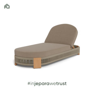 Nueva Llegada: Conjunto de Silla de Playa y Tumbona Ergonómica de Teca - Muebles Plegables Resistentes a los Rayos UV para Uso en Hoteles y Villas - Arini - Product Image 5