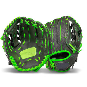 Gants de baseball en matériau synthétique léger, ajustement confortable au poignet, pour l'entraînement quotidien et les matchs. - Product Image 1