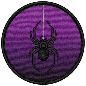 Parche Termoadhesivo Personalizado de Mansión Encantada, Insignia Bordada Circular de Casa Espeluznante, Aplique Gótico de Halloween Bordado a Máquina para Coser - Product Image 6