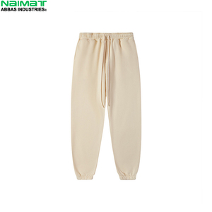 Pantalon de jogging uni pour homme, couleurs terre, basique, décontracté, en molleton, lot de vêtements - Product Image 1