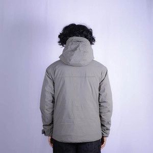 แจ็กเก็ตสองขนเป็ดสำหรับใส่ได้ทั้งชายและหญิงสำหรับฤดูหนาวกลางแจ้งมีฮู้ดและซิปปิดแฟชั่นวัสดุ Gore-Tex - Product Image 2