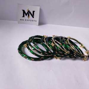 Elegant Kashmiri Bridal Chudiyaan Set Traditional Wedding <b>Bangles</b> for Women Ethnic Jewelry Collection - Product Image 4