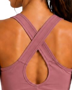 Débardeur de yoga marron chocolat pour femme, respirant, sans manches, pour la gym, le fitness et l'entraînement, vêtement de sport - Product Image 5
