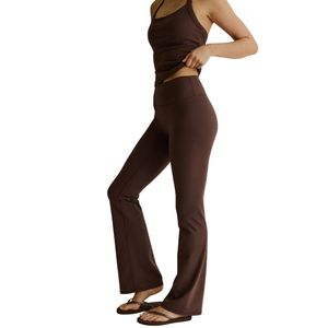 Leggings de yoga évasés tendance pour femmes, pantalon de fitness taille haute extensible, collant respirant pour l'entraînement, confortable pour la gym - Product Image 2