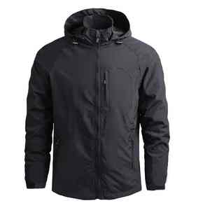 Chaquetas de Invierno para Hombre, Nuevo Estilo, Transpirables, de Lona, con Cierre Completo, Cuello Alto, Capucha, Gruesas, Impermeables, Resistentes al Viento, para Caza y Actividades al Aire Libre - Product Image 1