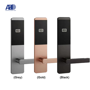 <span class=keywords><strong>Cerradura</strong></span> Inteligente Ultrafina <span class=keywords><strong>de</strong></span> Aleación <span class=keywords><strong>de</strong></span> Aluminio con USB Anti-robo, Lector <span class=keywords><strong>de</strong></span> Tarjetas y NFC para Puertas <span class=keywords><strong>de</strong></span> Madera <span class=keywords><strong>de</strong></span> Hotel con Manijas - Product Image 1