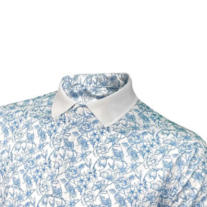 Polo de golf élégant, chemise de luxe performante, tissu extensible doux, mode athlétique, production directe d'usine OEM - Product Image 3
