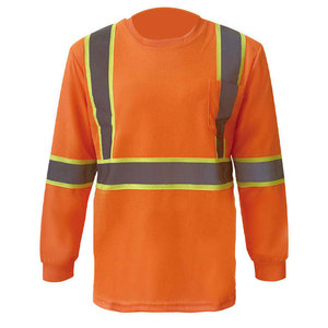 Camisetas de Seguridad Industrial Impermeables de Alta Visibilidad, Fabricadas con Materiales de Poliéster Duraderos para Proyectos de Ingeniería y Tareas de Fábrica - Product Image 1