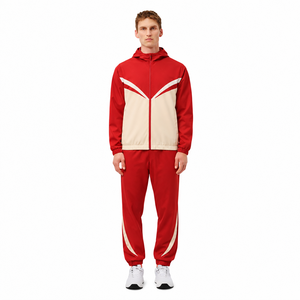 Ensemble veste et pantalon légers en molleton 100 % coton, style sportif, coupe-vent, pour homme, personnalisable, vente en gros, OEM - Product Image 6
