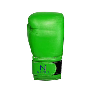 Nouveauté - Gants de boxe en cuir de haute qualité avec design personnalisé, fermeture à boucle, évacuation de l'humidité, pour hommes - Product Image 2