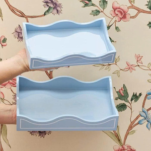 Lightweight Durable Elegant Design Ideal Gift for Home Decor Serving and Modern Lifestyle Use Beautiful Artisan Lacquer Tray - Product Image 5