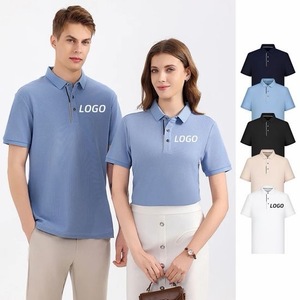 Polo décontracté pour homme à manches courtes avec col, personnalisable avec logo, pour les commandes en gros et en vrac - Product Image 5