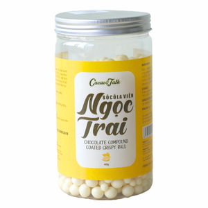 Vente Fabricant – Boules de Chocolat Blanc Composé Croustillantes de Qualité Supérieure, Prix Compétitif, HALAL, OEM/ODM pour la Décoration de Gâteaux - Product Image 1