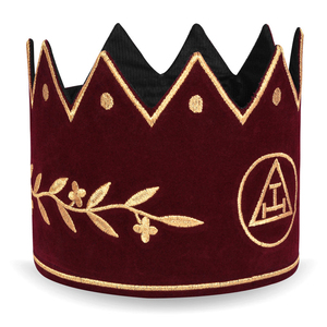 <b>King</b> Royal Arch Chapter Custom Material & Color Adjustable Belt Low MOQ OEM Service Masonic Regalia Hats - Product Image 3