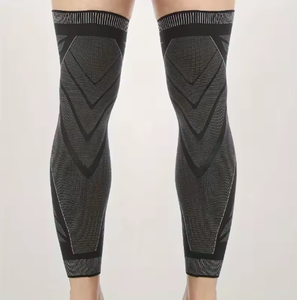 Manchons de compression antidérapants et respirants pour jambes entières, en mélange de spandex, unisexe, toutes saisons, à enfiler, anti-gonflement pour entorses - Product Image 4