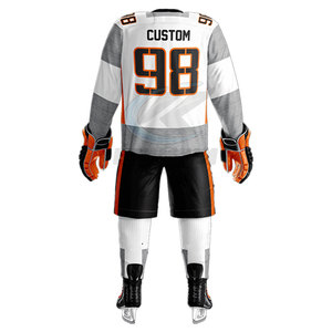 Uniforme de hockey sur glace en polyester respirant de qualité supérieure, design personnalisé, pour hommes adultes, vêtements de sport, meilleur prix - Product Image 5