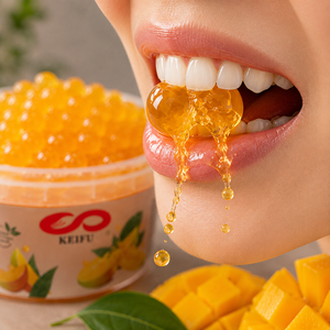 Perlas de Jugo de Miel KEIFU de Taiwán, 500g, Bolas de Boba Instantáneas para Té de Burbujas, Ingredientes para Bebidas OEM/ODM - Product Image 2