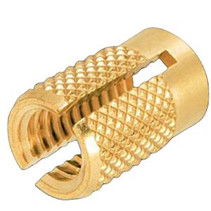 Precision Brass Press <b>Lock</b> Type Inserts for Secure Fastening CNC Machining Industrial Applications and Custom OEM Service - Product Image 1