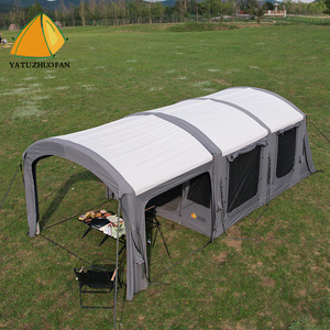 <span class=keywords><strong>Tente</strong></span> gonflable de luxe pour 6 à 8 personnes, imperméable, durable, pour le camping en plein air, personnalisable, idéale pour la famille. - Product Image 1