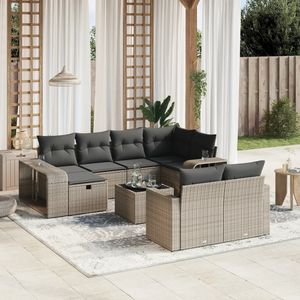 Ensemble de canapé de jardin gris - Product Image 1